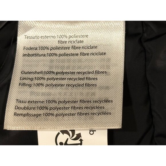 Save The Duck Bethany Puffer Jacket – Animal Free – Women’s Size 4 / L – Navy - Picture 7 of 7